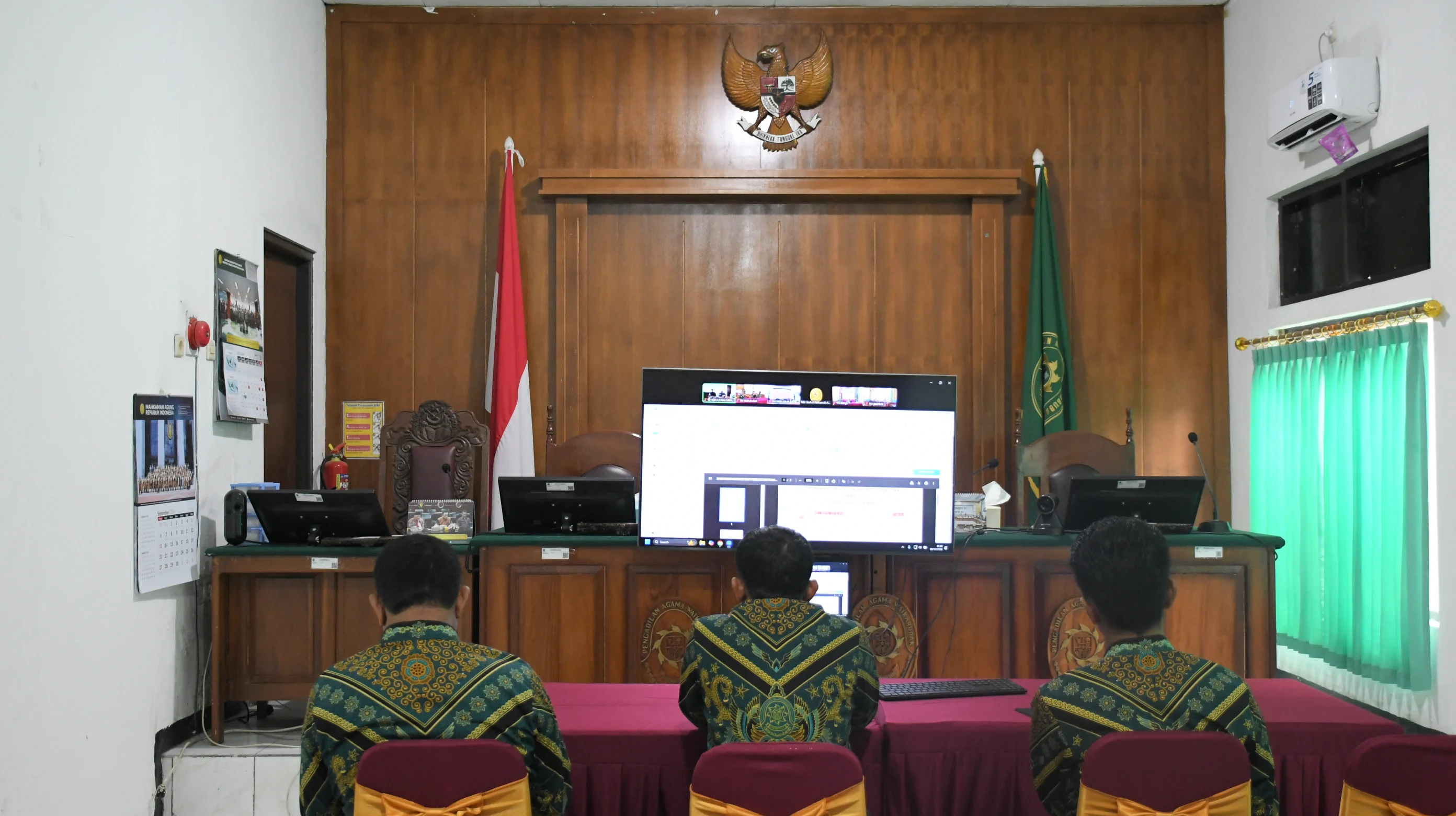 Dukung Digitalisasi Tata Kelola Kearsipan, PA Waikabubak Ikuti Sosialisasi Aplikasi SRIKANDI Secara Daring