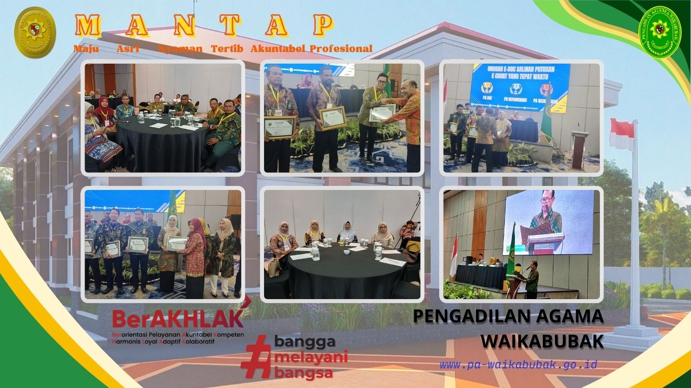 PA Waikabubak Hadiri Rapat Koordinasi PTA Kupang dan Raih Penghargaan Kinerja