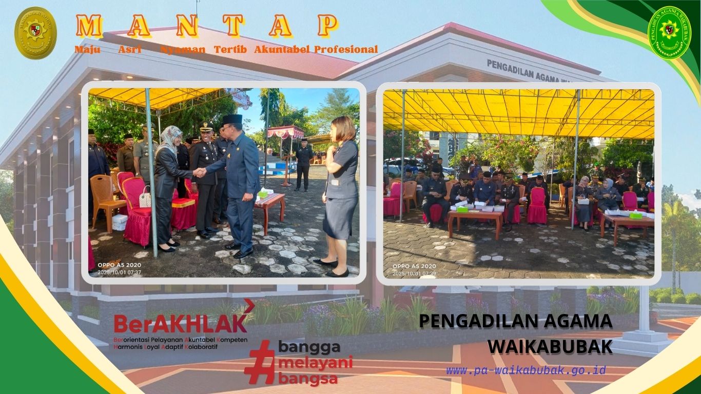 PA Waikabubak Hadiri Upacara Hari Kesaktian Pancasila di Kantor Bupati Sumba Barat