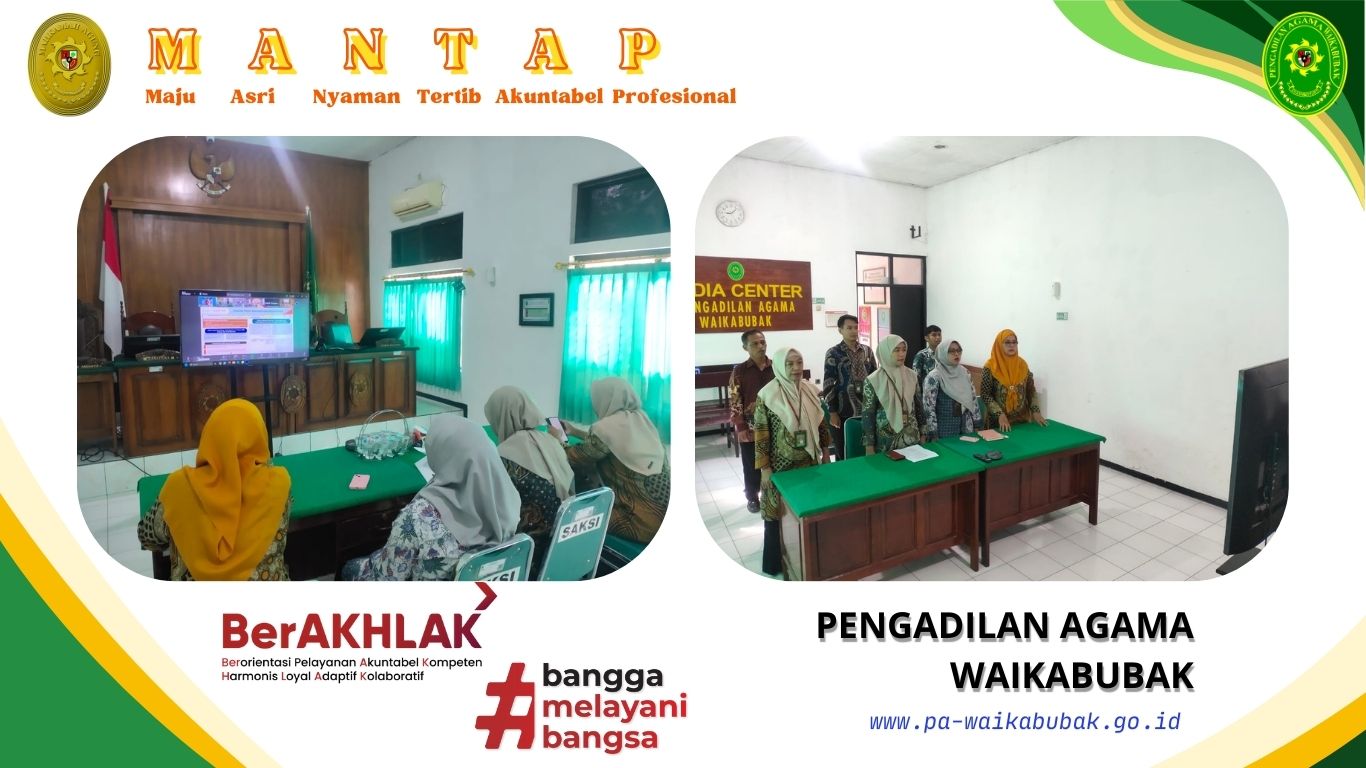 PA Waikabubak Ikuti Bimbingan Teknis Pelayanan Hukum bagi Kaum Rentan Tahun 2025