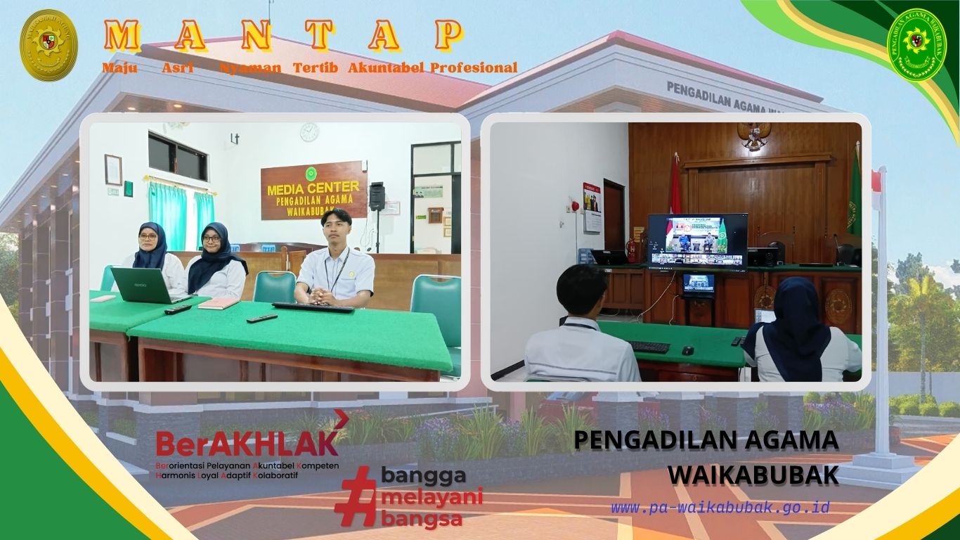 PA Waikabubak Ikuti Sarasehan Interaktif (Perisai) Episode Ke-10