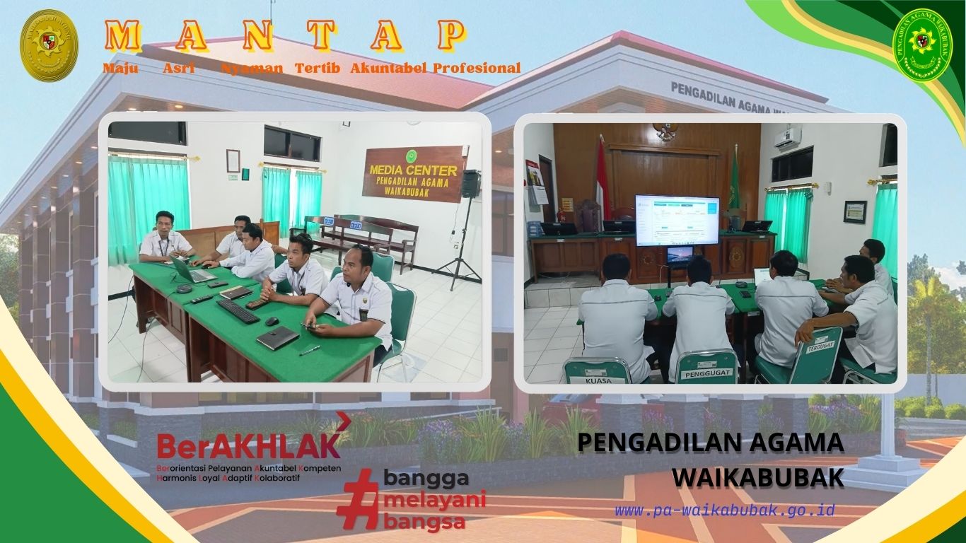 PA Waikabubak Laksanakan DDTK Pengisian SKP bagi PPPK