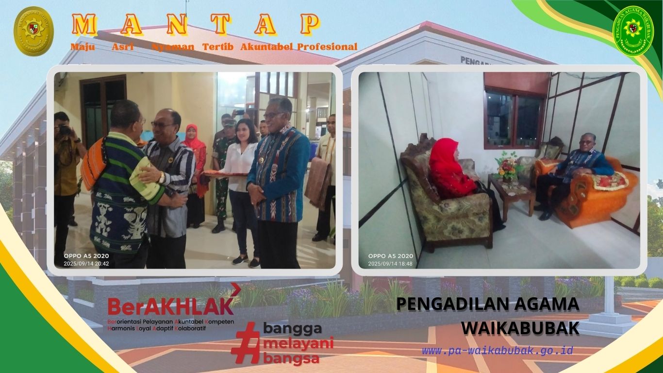 Pengadilan Agama Waikabubak Hadiri Kunjungan Kerja Gubernur Nusa Tenggara Timur di Kabupaten Sumba Barat