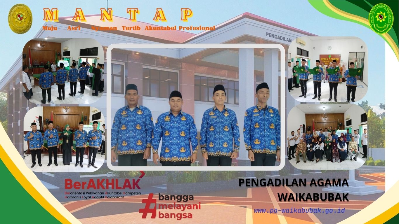 Pengambilan Sumpah/Janji Pegawai Pemerintah dengan Perjanjian Kerja (PPPK) di Pengadilan Agama Waikabubak