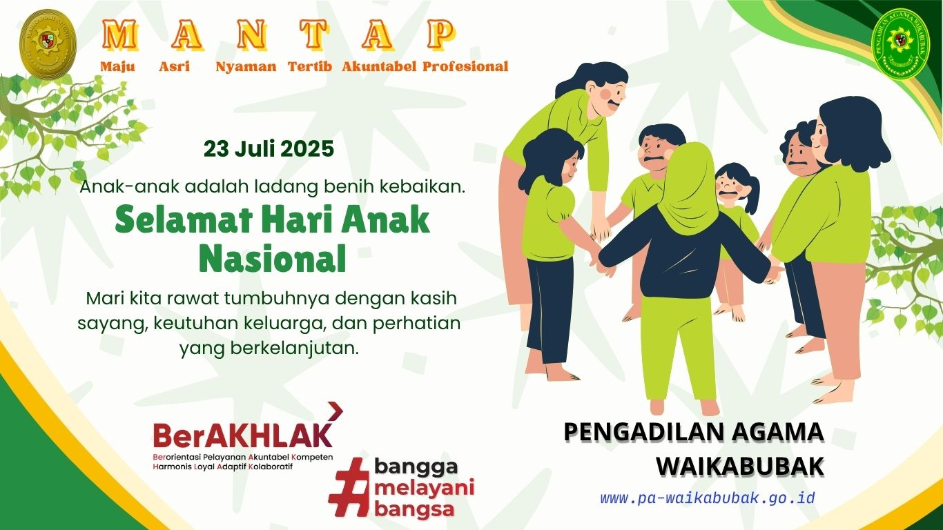 Peringatan Hari Anak Nasional 2025: Wujudkan Perlindungan Anak Melalui Keutuhan Keluarga